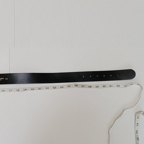Valentino by Mario Valentino Giusy Monogram Leather Belt main image 8